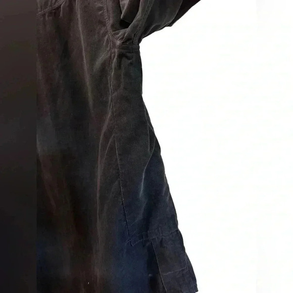 Public Opinion Gray Corduroy Long Sleeve Shirt Size M - Picture 7 of 16